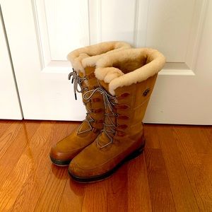 Pajar Shearling Real fur boots.